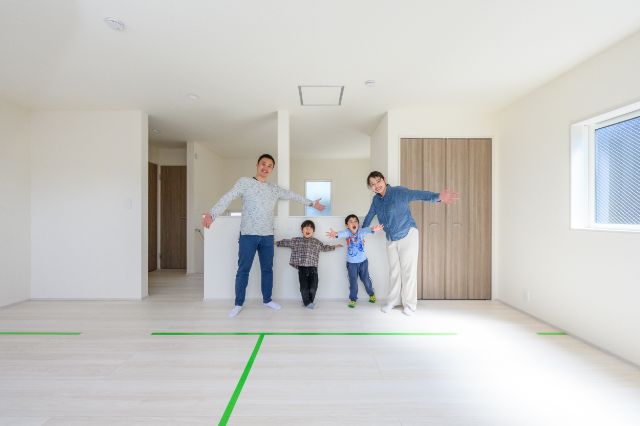 家族の成長に合わせて、子ども部屋を自由に計画できる「マルチプレイス」